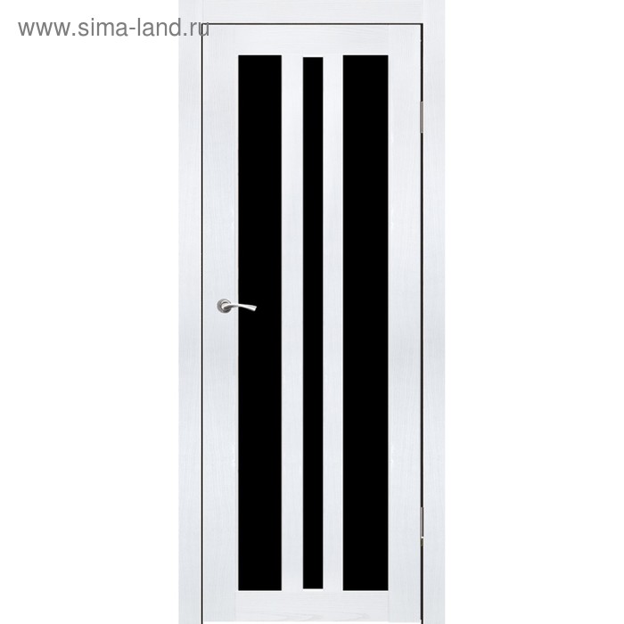 Дверное полотно "Монреаль 3" Ясень белый, черный лакобель 2000x800
Дверное полотно "Монреаль 3" Ясень белый, черный лакобель 2000x800