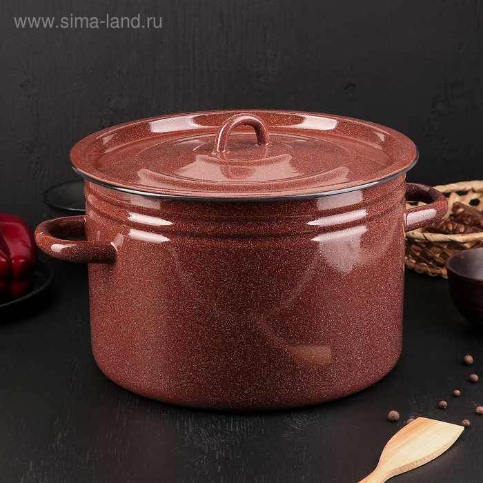 Кастрюля «Коричневый рябчик», 9,5 л
Кастрюля «Коричневый рябчик», 9,5 л