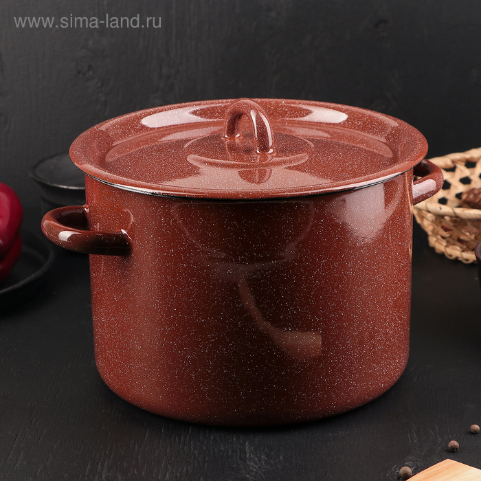 Кастрюля «Коричневый рябчик», 4,5л
Кастрюля «Коричневый рябчик», 4,5л