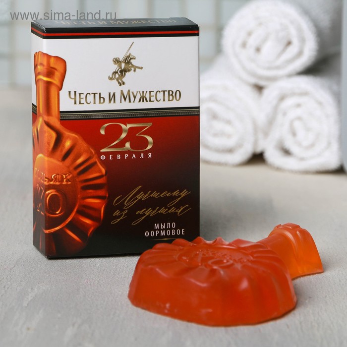 Мыло-коньяк «Честь и Мужество», 70 г
Мыло-коньяк «Честь и Мужество», 70 г