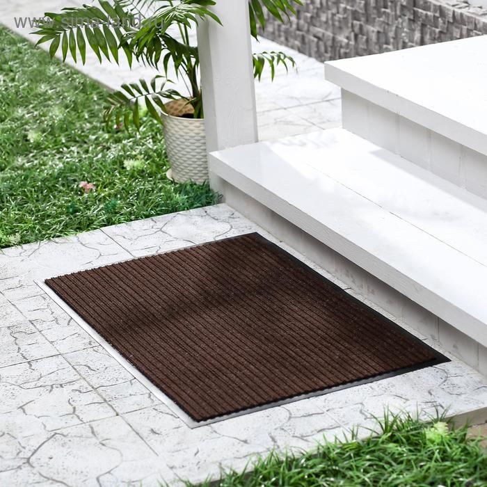 Коврик придверный влаговпитывающий, 2-х полосный иглопробивной, «Классик», 60×90 см, цвет коричневый
Коврик придверный влаговпитывающий, 2-х полосный иглопробивной, «Классик», 60×90 см, цвет коричневый