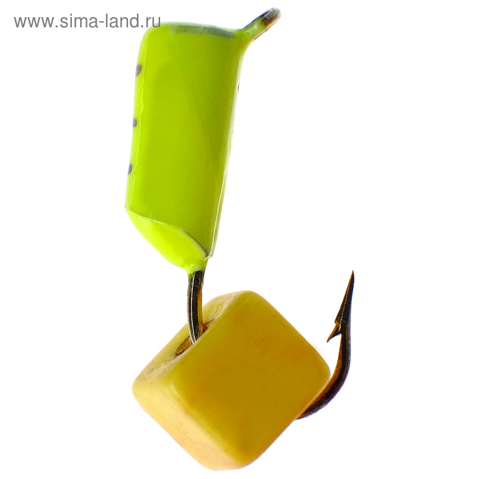 Мормышка «Столбик» 3 с «сырным» кубиком, цвет лимонный, 485
Мормышка «Столбик» 3 с «сырным» кубиком, цвет лимонный, 485