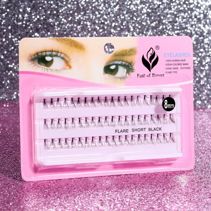 Ресницы для наращивания, пучки, 8 мм, 60 пучков, цвет чёрный
Ресницы для наращивания, пучки, 8 мм, 60 пучков, цвет чёрный