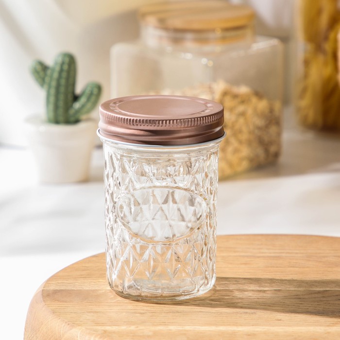 Банка стеклянная для сыпучих продуктов «Профи изыск», 250 мл, 7×10 см, цвет МИКС
Банка стеклянная для сыпучих продуктов «Профи изыск», 250 мл, 7×10 см, цвет МИКС