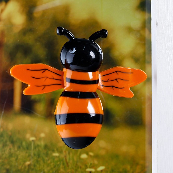фото Пластиковый термометр оконный "пчела" в пакете добропаровъ