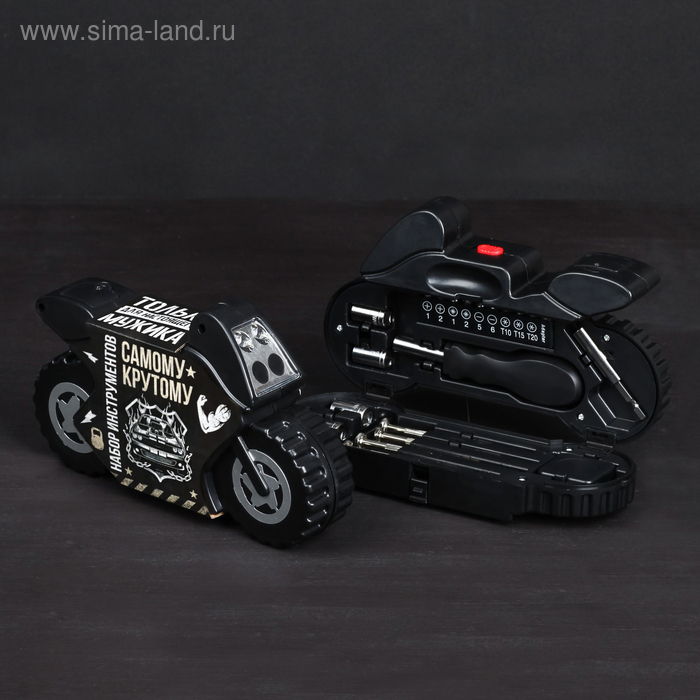 Набор инструментов «Самому крутому», 22 предмета
Набор инструментов «Самому крутому», 22 предмета