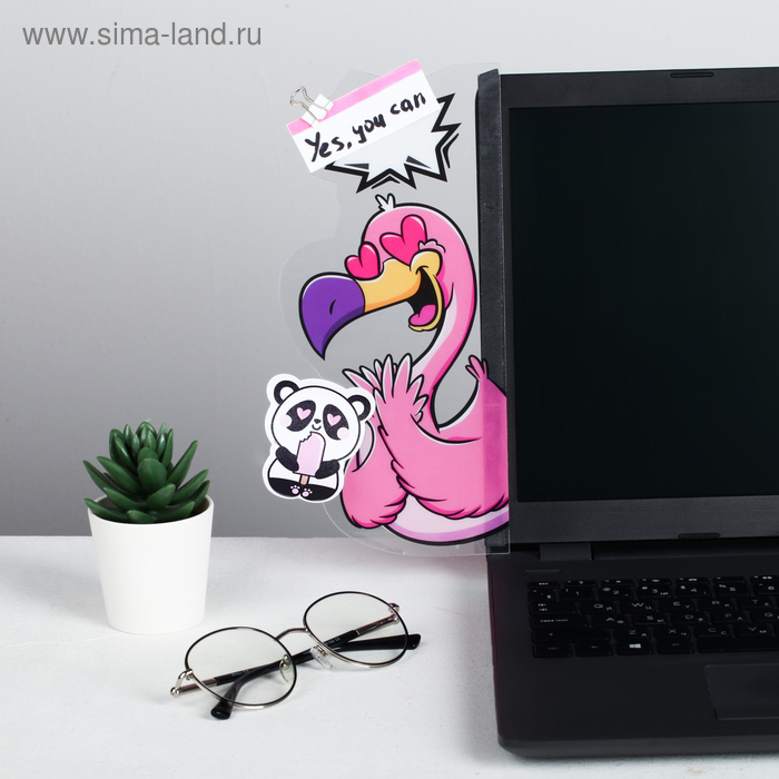 Панель для стикеров на компьютер "Фламинго"
Панель для стикеров на компьютер "Фламинго"