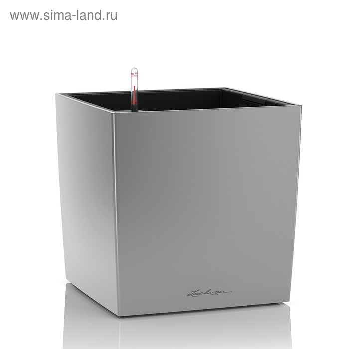 Кашпо с автополивом «Кьюб», цвет серебряный
Кашпо с автополивом «Кьюб», цвет серебряный