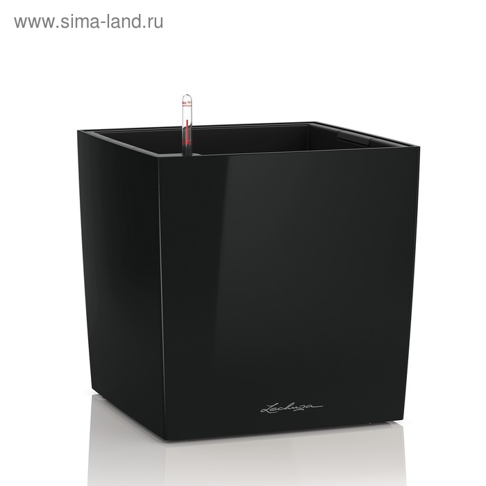 Кашпо с автополивом «Кьюб», цвет чёрный
Кашпо с автополивом «Кьюб», цвет чёрный