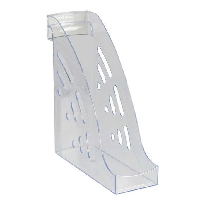 Лоток для бумаг вертикальный "Торнадо", прозрачный
Лоток для бумаг вертикальный "Торнадо", прозрачный