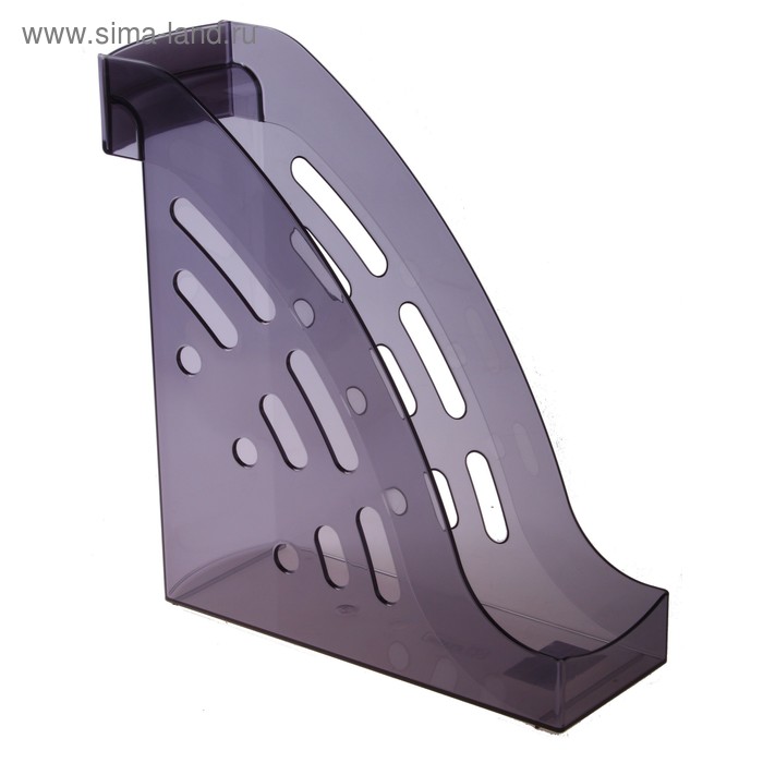 Лоток для бумаг вертикальный "Торнадо", тонированный серый
Лоток для бумаг вертикальный "Торнадо", тонированный серый