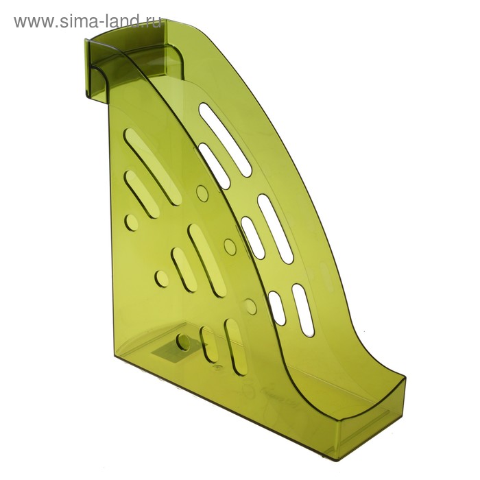 Лоток для бумаг вертикальный "Торнадо", тонированный зелёный лайм
Лоток для бумаг вертикальный "Торнадо", тонированный зелёный лайм