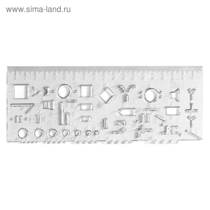 Трафарет Calligrata "Радиотехнический"
Трафарет Calligrata "Радиотехнический"