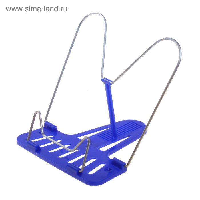 Подставка для книг пластиковая, Стамм "Премиум", синяя
Подставка для книг пластиковая, Стамм "Премиум", синяя