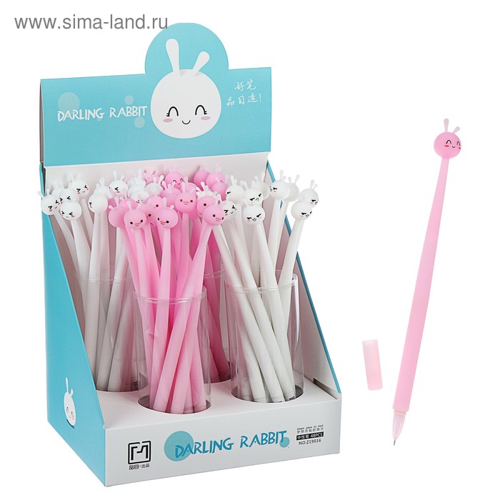 Ручка гелевая-прикол МИКС Зайка (штрихкод на штуке)
Ручка гелевая-прикол МИКС Зайка (штрихкод на штуке)