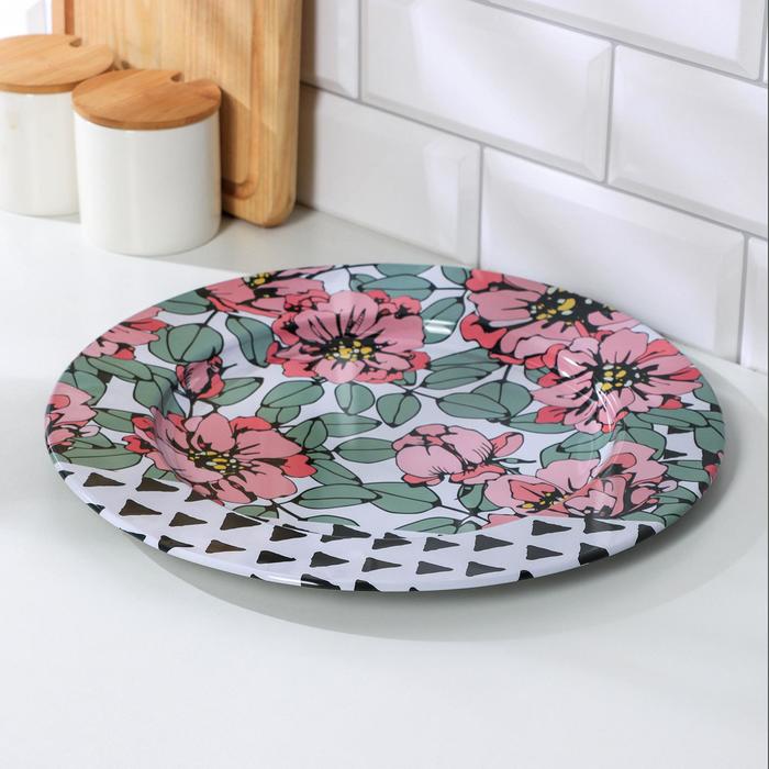 Поднос металлический «Тренд», d=33 см
Поднос металлический «Тренд», d=33 см