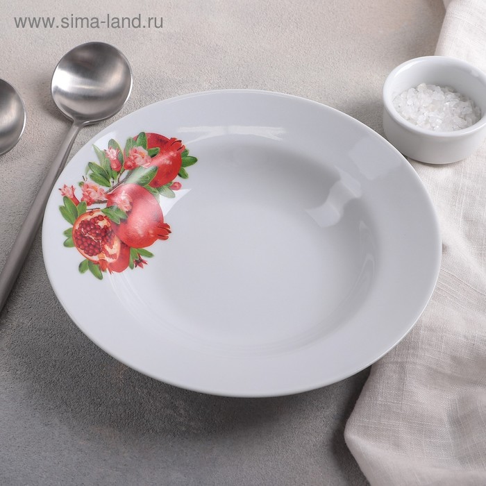 Тарелка глубокая «Гранат», 250 мл, d=20 см
Тарелка глубокая «Гранат», 250 мл, d=20 см