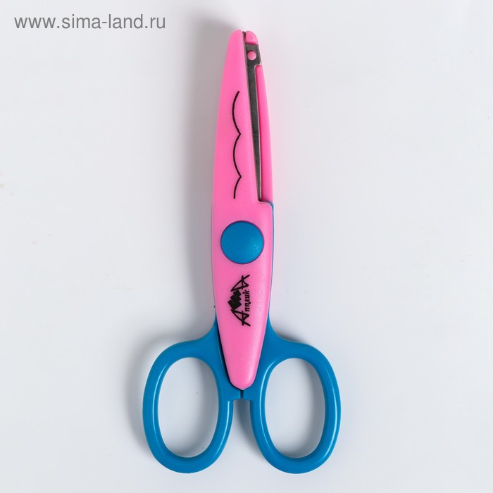 Ножницы "АппликА" 140 мм. фигурные лезвия ОБЛАКО.
Ножницы "АппликА" 140 мм. фигурные лезвия ОБЛАКО.