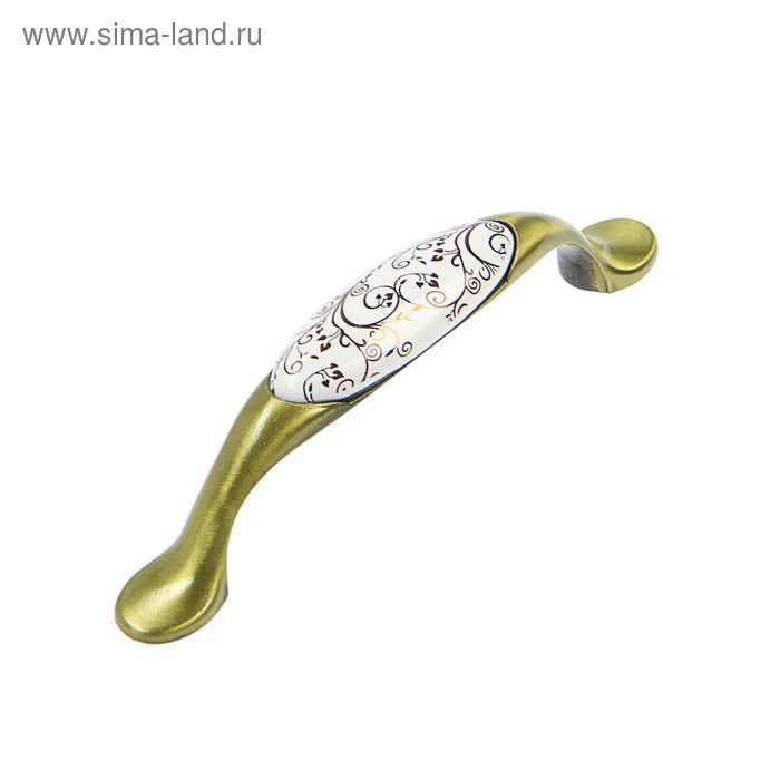 Ручка-скоба с фарфором SF02-04, 96мм, бронза
Ручка-скоба с фарфором SF02-04, 96мм, бронза
