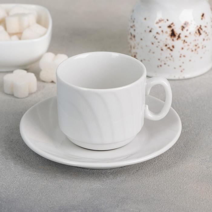 Кофейная пара «Голубка», 100 мл, блюдце d=11,5 см
Кофейная пара «Голубка», 100 мл, блюдце d=11,5 см