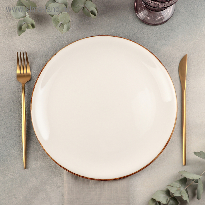 Тарелка обеденная «Глеам», d=27 см
Тарелка обеденная «Глеам», d=27 см