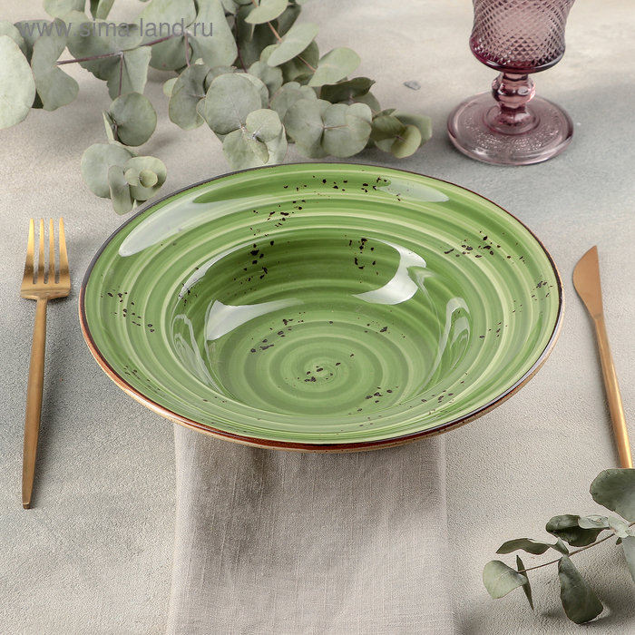 Тарелка для пасты «Бризе», d=25 см, 400 мл
Тарелка для пасты «Бризе», d=25 см, 400 мл