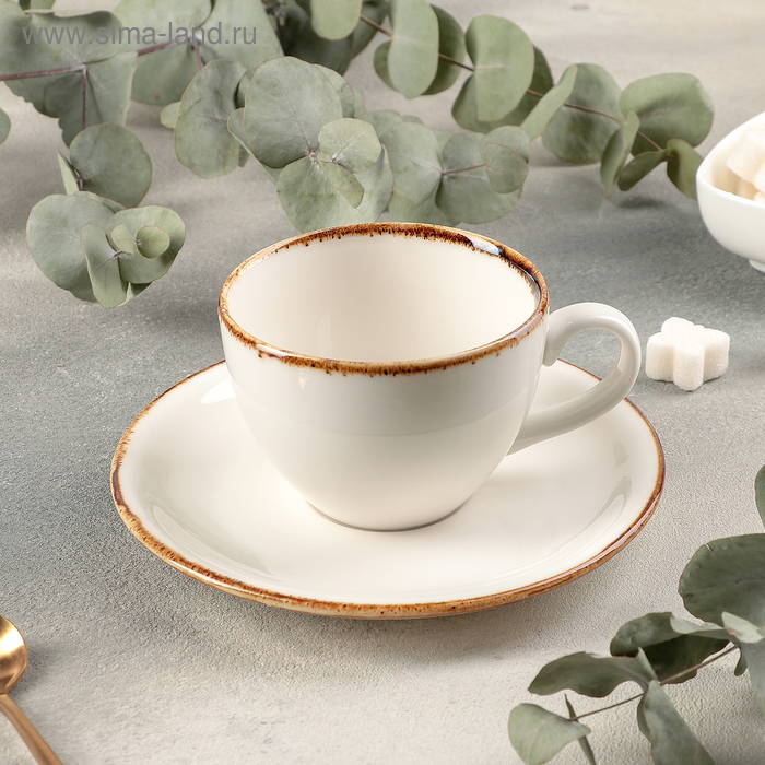 Чайная пара «Глеам», чашка 220 мл, блюдце d=15,5 см
Чайная пара «Глеам», чашка 220 мл, блюдце d=15,5 см