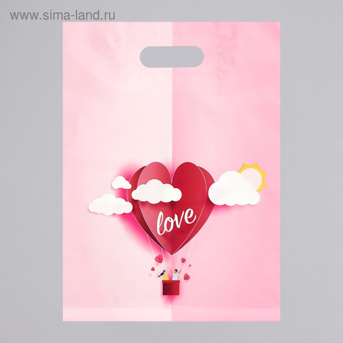 Пакет полиэтиленовый с вырубной, усиленной ручкой, 31 х 40 см, 60 мкм 
Пакет полиэтиленовый с вырубной, усиленной ручкой, 31 х 40 см, 60 мкм