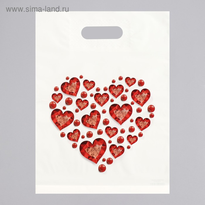 Пакет полиэтиленовый с вырубной, усиленной ручкой, 31 х 40 см, 60 мкм
Пакет полиэтиленовый с вырубной, усиленной ручкой, 31 х 40 см, 60 мкм