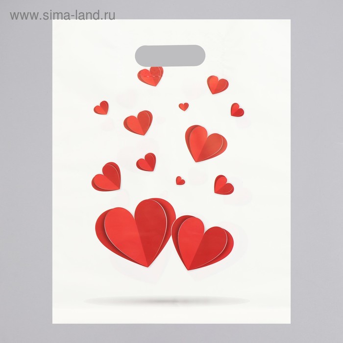 Пакет полиэтиленовый с вырубной, усиленной ручкой, 31 х 40 см, 60 мкм
Пакет полиэтиленовый с вырубной, усиленной ручкой, 31 х 40 см, 60 мкм