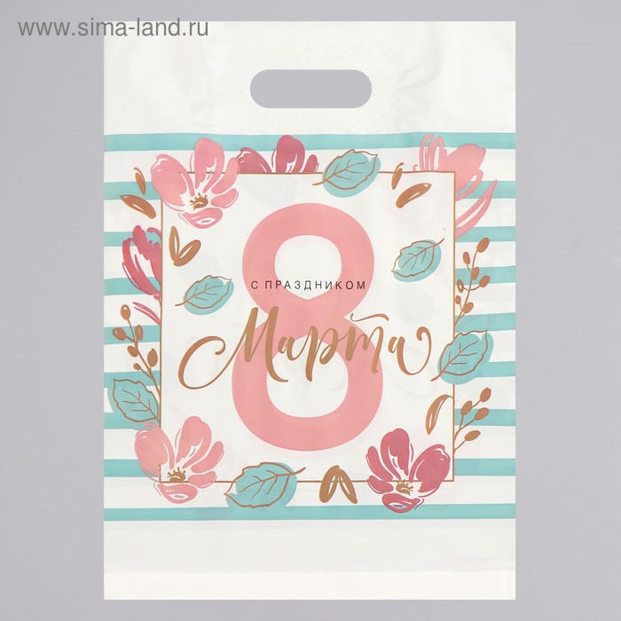 Пакет полиэтиленовый с вырубной, усиленной ручкой, 31 х 40 см, 60 мкм
Пакет полиэтиленовый с вырубной, усиленной ручкой, 31 х 40 см, 60 мкм