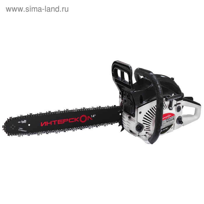 Бензопила "ИНТЕРСКОЛ" ПЦБ-14/45Л, 2500 Вт, 2.5 л.с., 45 см3, 14", 50 звеньев, шаг 0.325''
Бензопила "ИНТЕРСКОЛ" ПЦБ-14/45Л, 2500 Вт, 2.5 л.с., 45 см3, 14", 50 звеньев, шаг 0.325''