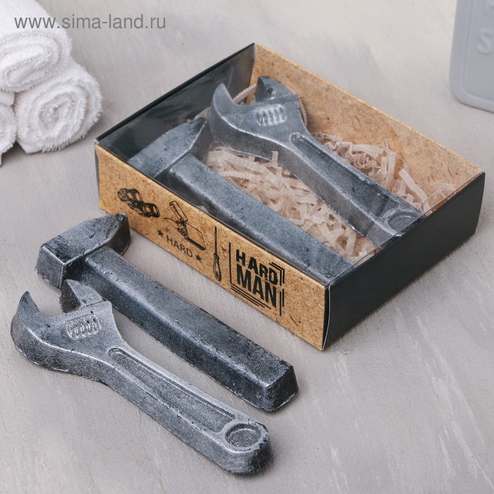 Набор «Hard man» мыло ключ 35 г, мыло молоток, 45 г
Набор «Hard man» мыло ключ 35 г, мыло молоток, 45 г