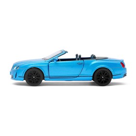 Машина металлическая Bentley Continental Supersports Convertible, 1:38, открываются двери, инерция, цвет голубой
Машина металлическая Bentley Continental Supersports Convertible, 1:38, открываются двери, инерция, цвет голубой