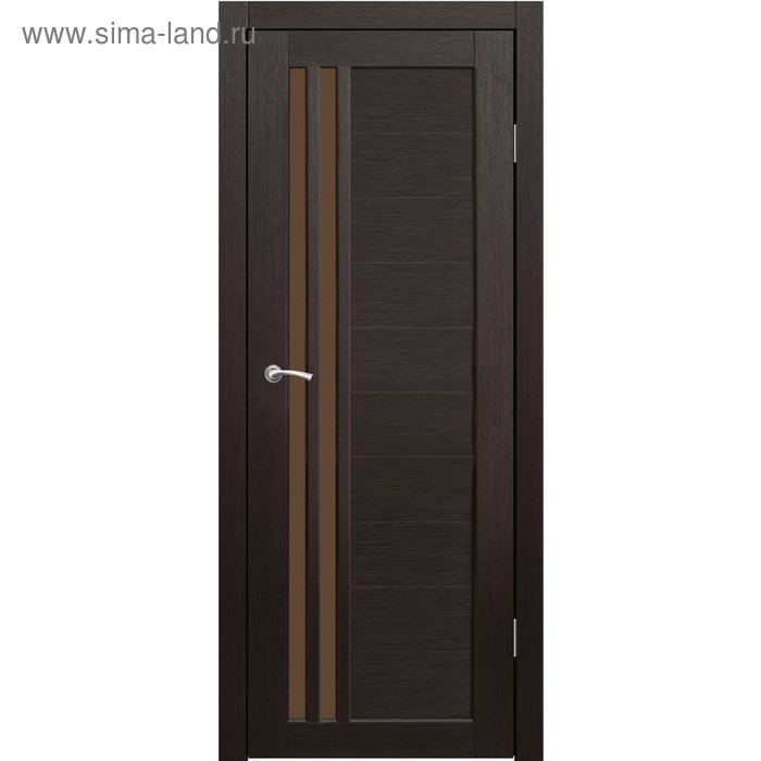 Дверное полотно "Квебек" Венге, бронза сатин 2000х900
Дверное полотно "Квебек" Венге, бронза сатин 2000х900