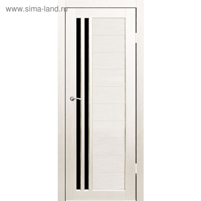 Дверное полотно "Квебек" Дуб перламутр, черный лакобель 2000х800
Дверное полотно "Квебек" Дуб перламутр, черный лакобель 2000х800