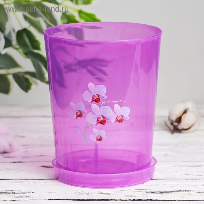 Горшок для орхидей с поддоном «Декор», 3,5 л, цвет прозрачно-фиолетовый
Горшок для орхидей с поддоном «Декор», 3,5 л, цвет прозрачно-фиолетовый