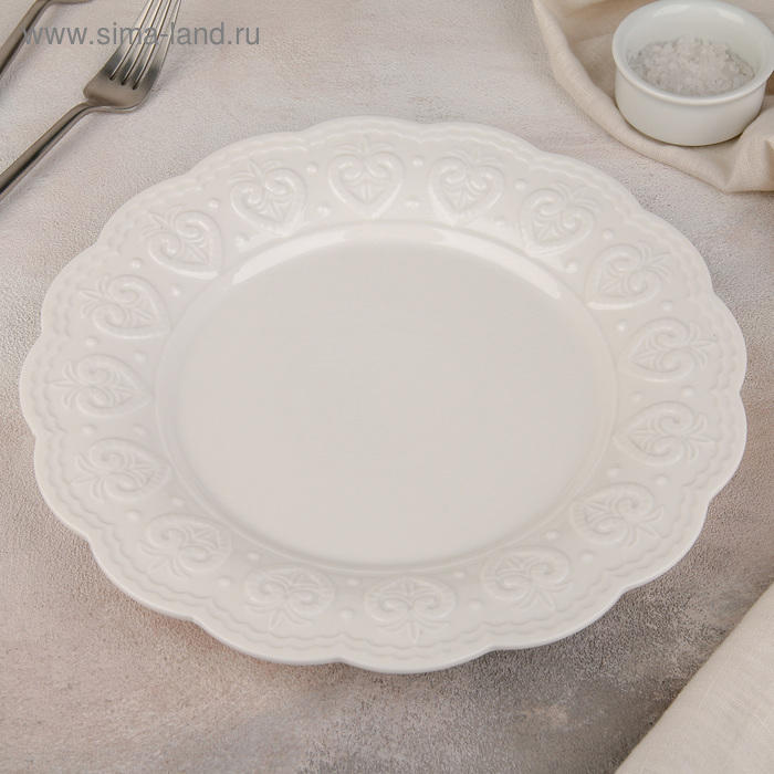 Тарелка обеденная «Алба», d=26 см
Тарелка обеденная «Алба», d=26 см