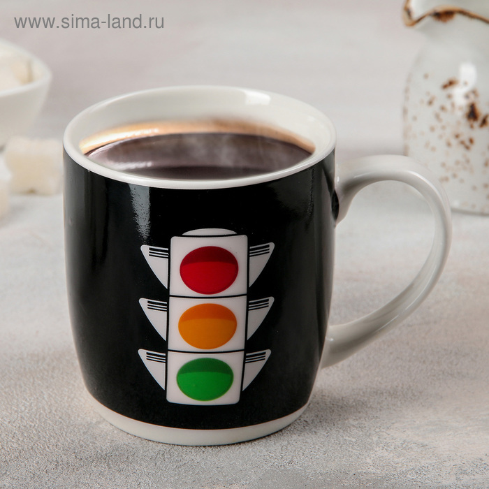 Кружка-хамелеон «Светофор», 330 мл, с подставкой и ложкой
Кружка-хамелеон «Светофор», 330 мл, с подставкой и ложкой