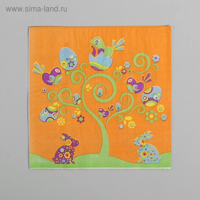 Салфетки бумажные «Пасхальная картина», 33х33 см, набор 20 шт.
Салфетки бумажные «Пасхальная картина», 33х33 см, набор 20 шт.