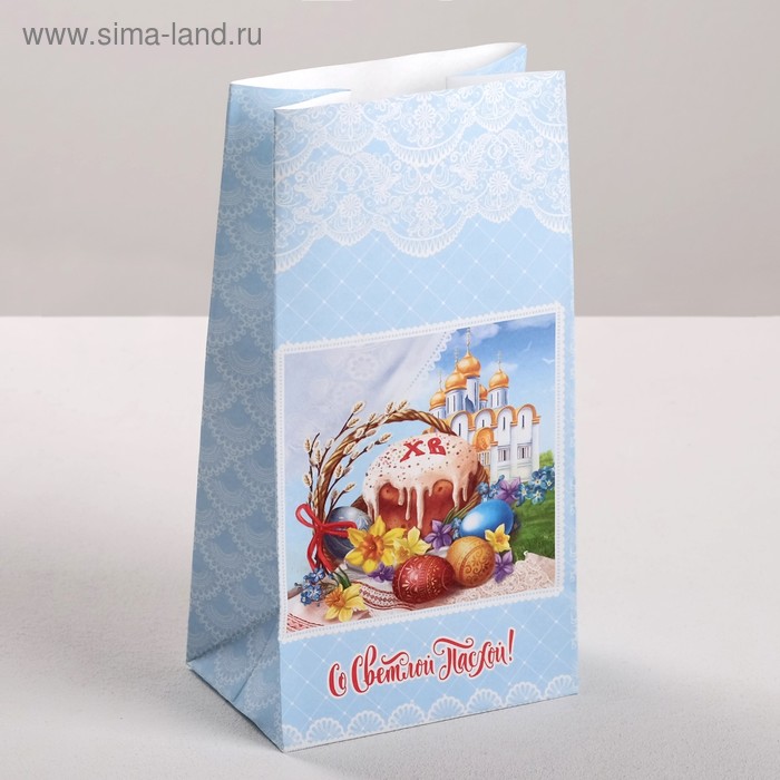 Пакет подарочный без ручек «С Праздником!», 10 × 19,5 × 7 см
Пакет подарочный без ручек «С Праздником!», 10 × 19,5 × 7 см