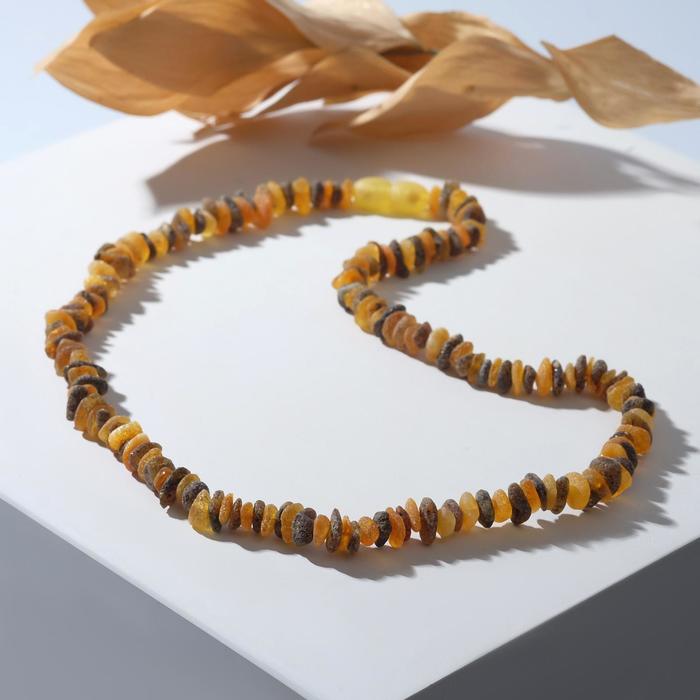 Бусы "Янтарь" галтовка необработанная, цвет МИКС, 42 см
Бусы "Янтарь" галтовка необработанная, цвет МИКС, 42 см