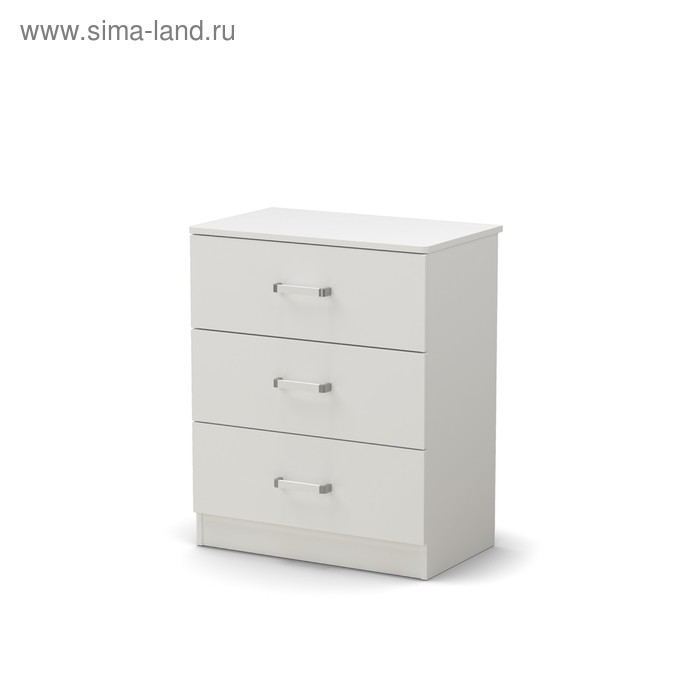 Комод "Эксон" с 3-мя ящ. 680x430x842 белый
Комод "Эксон" с 3-мя ящ. 680x430x842 белый