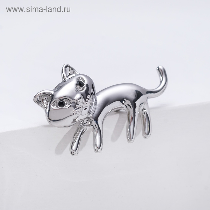 Брошь "Кошка" крошка, цвет серебро
Брошь "Кошка" крошка, цвет серебро