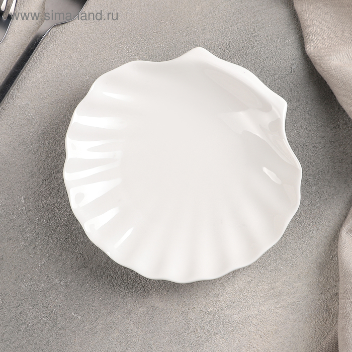 Блюдо сервировочное «Жемчуг», 14,5×14 см, цвет белый
Блюдо сервировочное «Жемчуг», 14,5×14 см, цвет белый