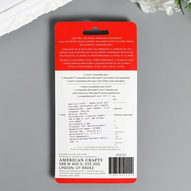Набор ручек для плоттера American Craft - MachinePens для гладких поверхностей - Цвет Чёрны 47353
Набор ручек для плоттера American Craft - MachinePens для гладких поверхностей - Цвет Чёрны 47353