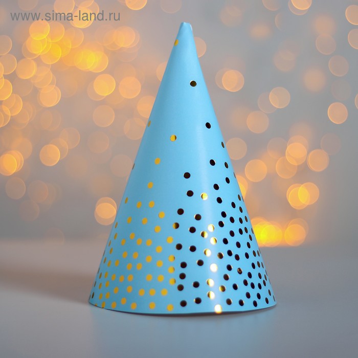 Колпак «Конфетти», набор 6 шт., цвет голубой
Колпак «Конфетти», набор 6 шт., цвет голубой