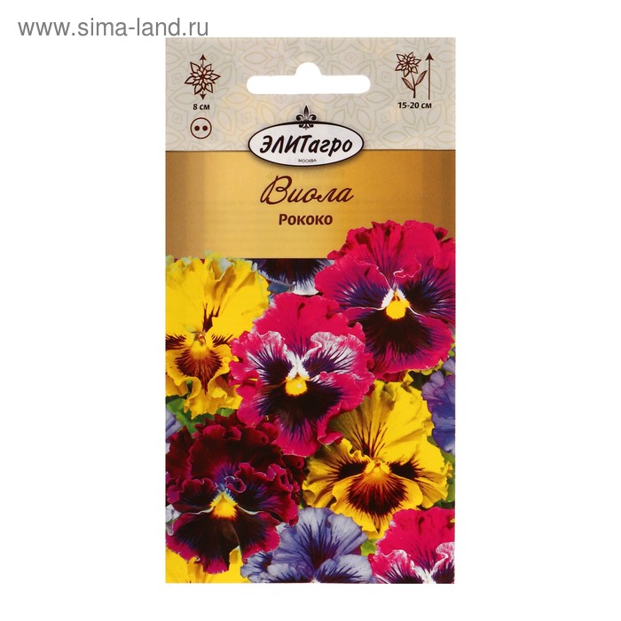 Семена цветов Виола "ЭЛИТагро", "Рококо", 0,1 г
Семена цветов Виола "ЭЛИТагро", "Рококо", 0,1 г