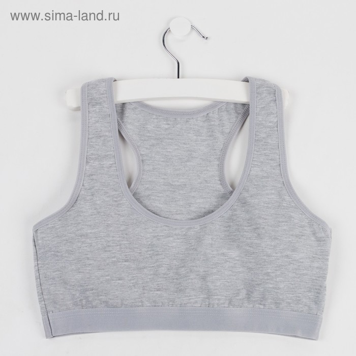 Топ для девочки, цвет серый, рост 134-140 см
Топ для девочки, цвет серый, рост 134-140 см