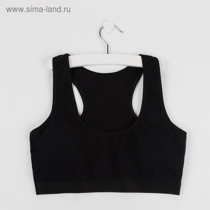 Топ для девочки, цвет чёрный, рост 134-140 см
Топ для девочки, цвет чёрный, рост 134-140 см